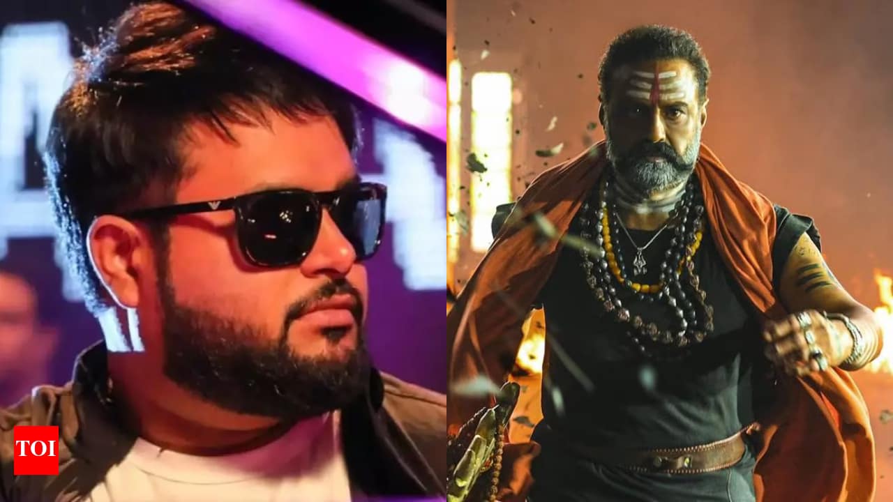 అఖండ 2 ప్రీ-రిలీజ్ - మ్యూజిక్ డైరెక్టర్ తమన్ మాస్ వార్నింగ్