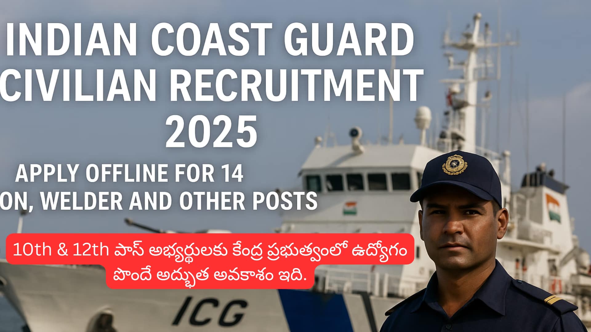 10th & 12th పాస్ అభ్యర్థులకు కేంద్ర ప్రభుత్వంలో ఉద్యోగం పొందే అద్భుత అవకాశం ఇది.